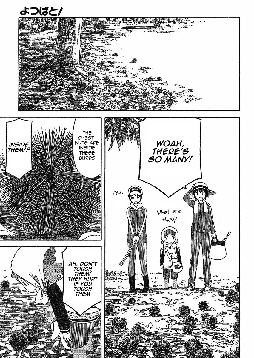 Yotsubato! Chapter 73 page 17 - Chapter 73: Yotsuba & Harvest of Chestnuts