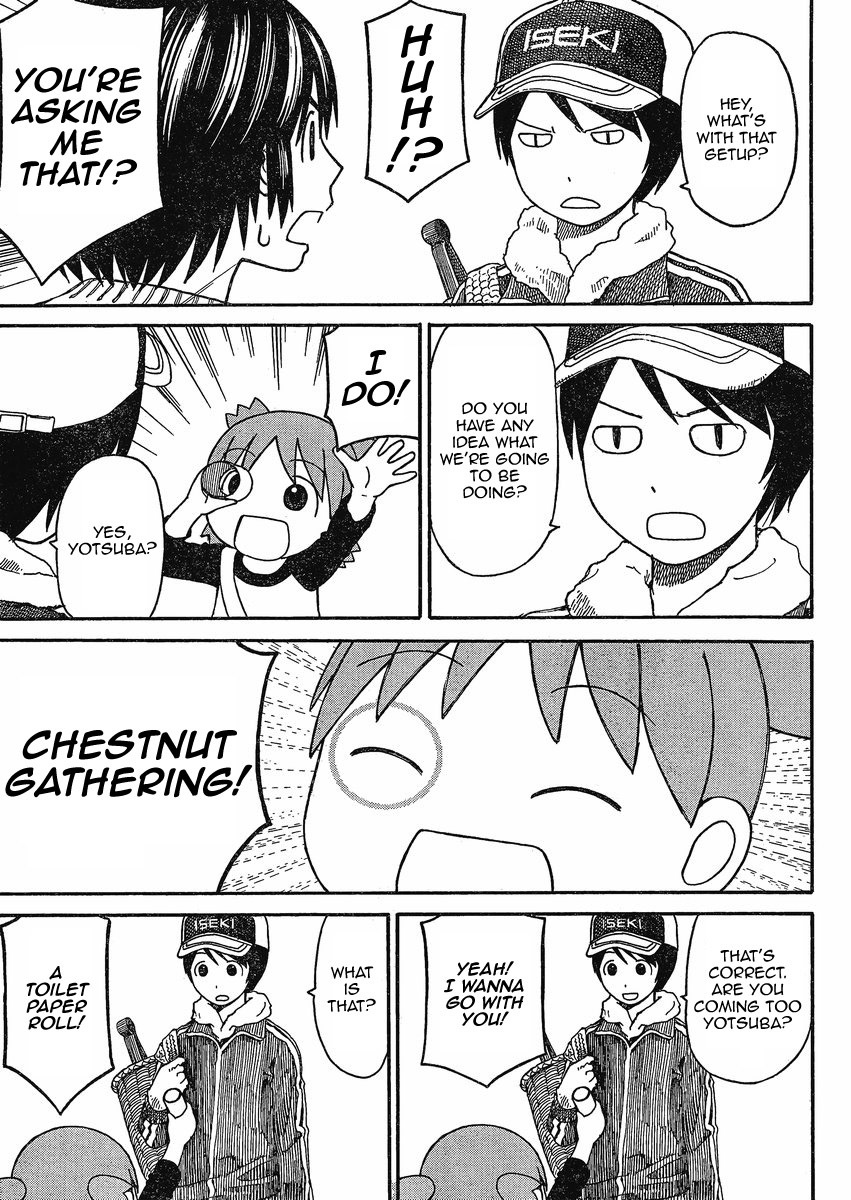 Yotsubato! Chapter 73 page 5 - Chapter 73: Yotsuba & Harvest of Chestnuts