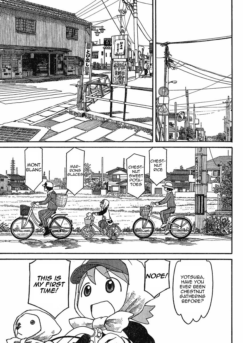 Yotsubato! Chapter 73 page 9 - Chapter 73: Yotsuba & Harvest of Chestnuts