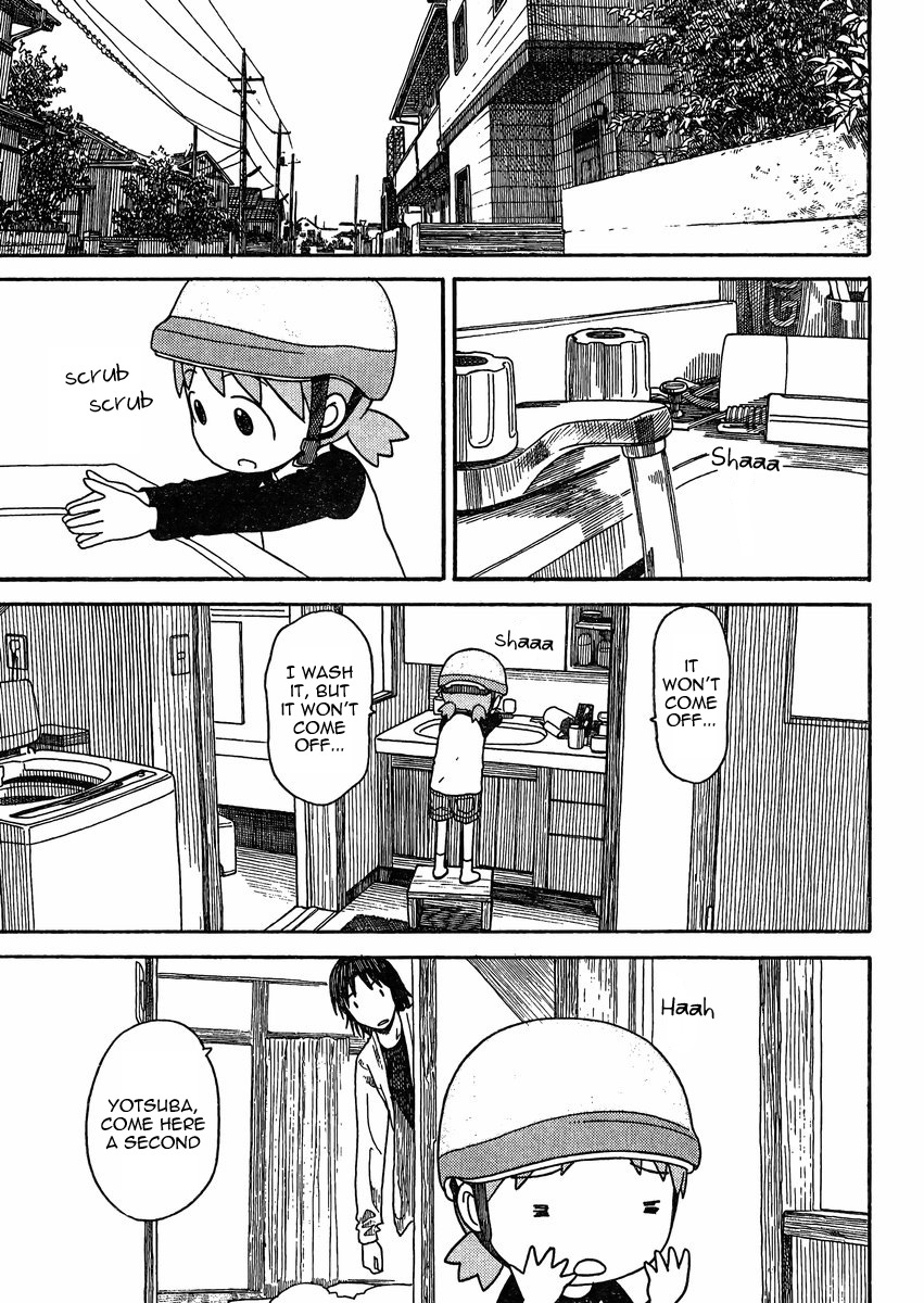 Yotsubato! Chapter 79.2 page 15 - Chapter 79.2: Yotsuba & the Helmet