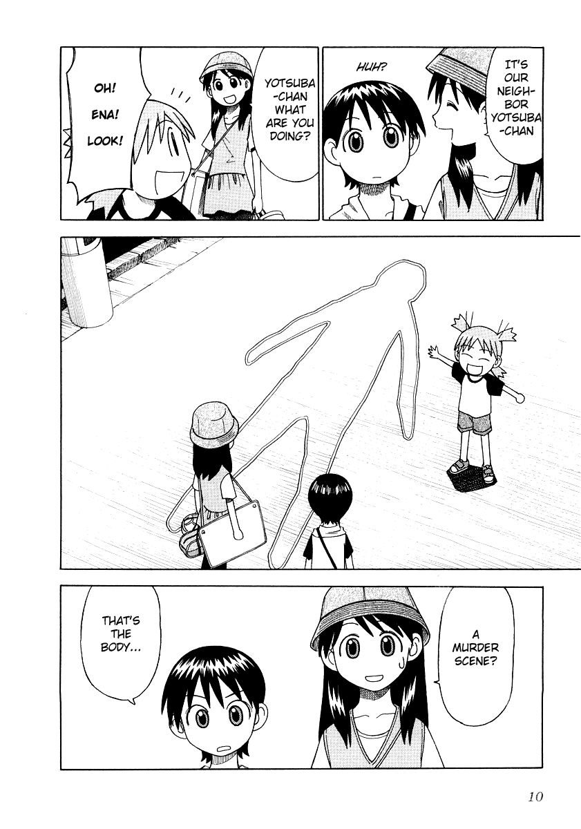 Yotsubato! Chapter 8 page 12 - Chapter 8: Yotsuba & Drawing