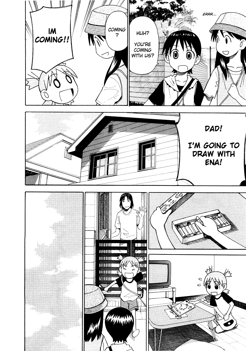 Yotsubato! Chapter 8 page 14 - Chapter 8: Yotsuba & Drawing