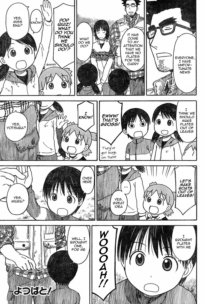 Yotsubato! Chapter 82 page 1 - Chapter 82: Yotsuba & Camping (4)