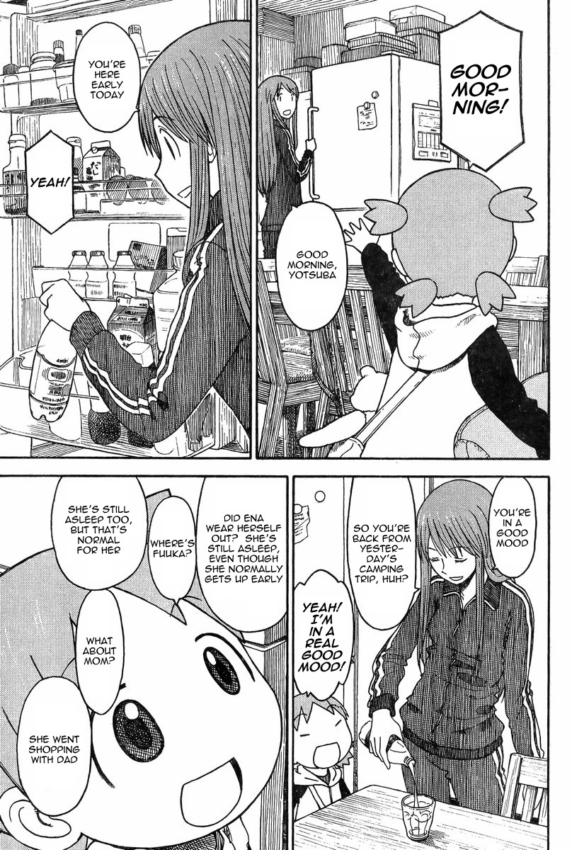 Yotsubato! Chapter 83 page 5 - Chapter 83: Yotsuba & Sticks and Stuff