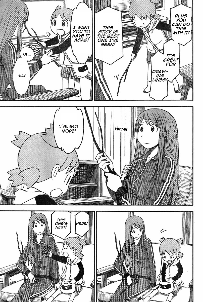 Yotsubato! Chapter 83 page 9 - Chapter 83: Yotsuba & Sticks and Stuff