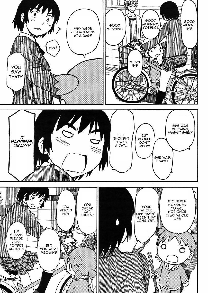 Yotsubato! Chapter 87 page 11 - Chapter 87: Yotsuba & Cleaning