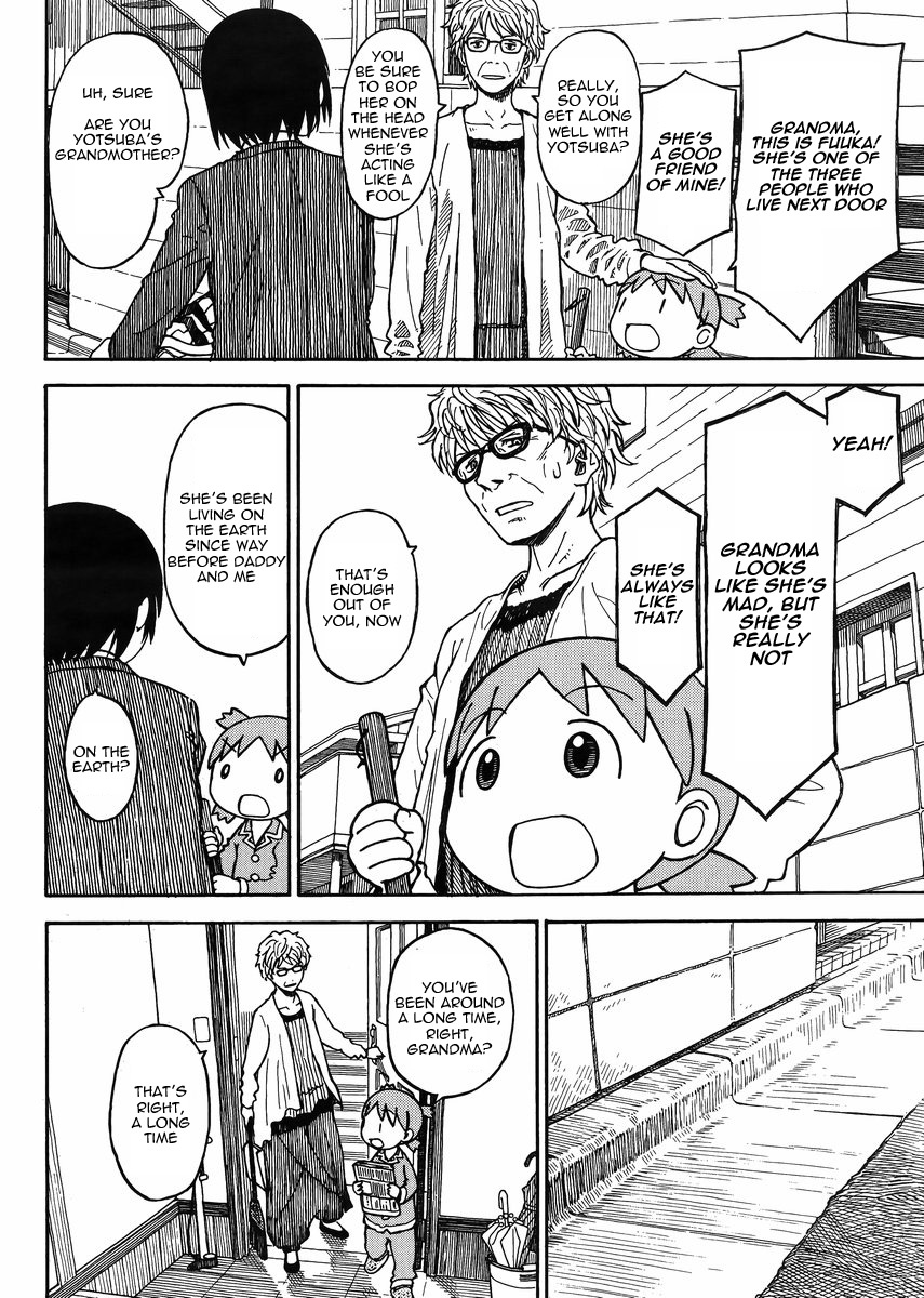 Yotsubato! Chapter 87 page 12 - Chapter 87: Yotsuba & Cleaning