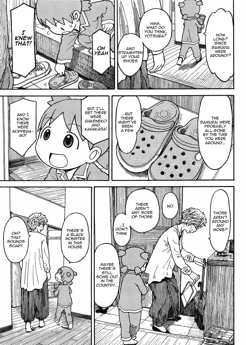 Yotsubato! Chapter 87 page 13 - Chapter 87: Yotsuba & Cleaning
