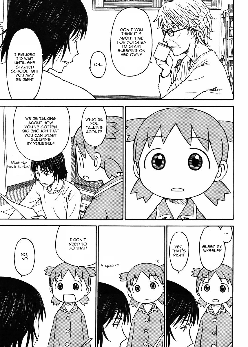 Yotsubato! Chapter 88 page 13 - Chapter 88: Yotsuba & the Black Monster
