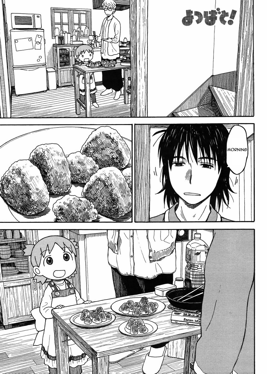 Yotsubato! Chapter 89 page 1 - Chapter 89: Yotsuba & the Black Monster