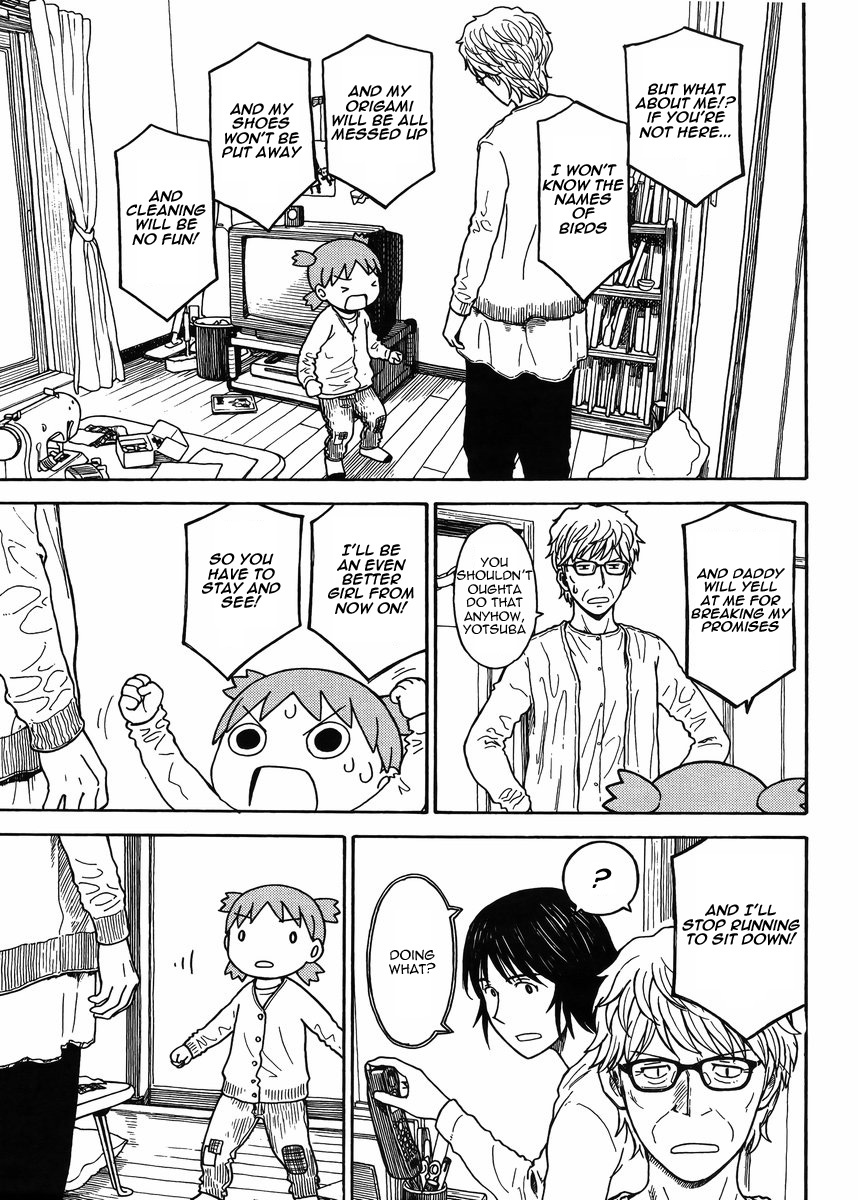 Yotsubato! Chapter 89 page 15 - Chapter 89: Yotsuba & the Black Monster
