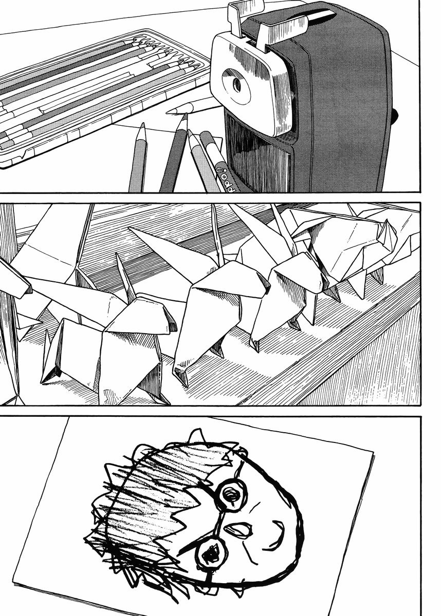 Yotsubato! Chapter 89 page 7 - Chapter 89: Yotsuba & the Black Monster
