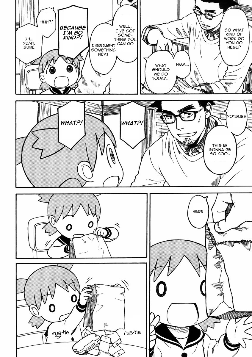 Yotsubato! Chapter 91 page 8 - Chapter 91: Yotsuba & Work
