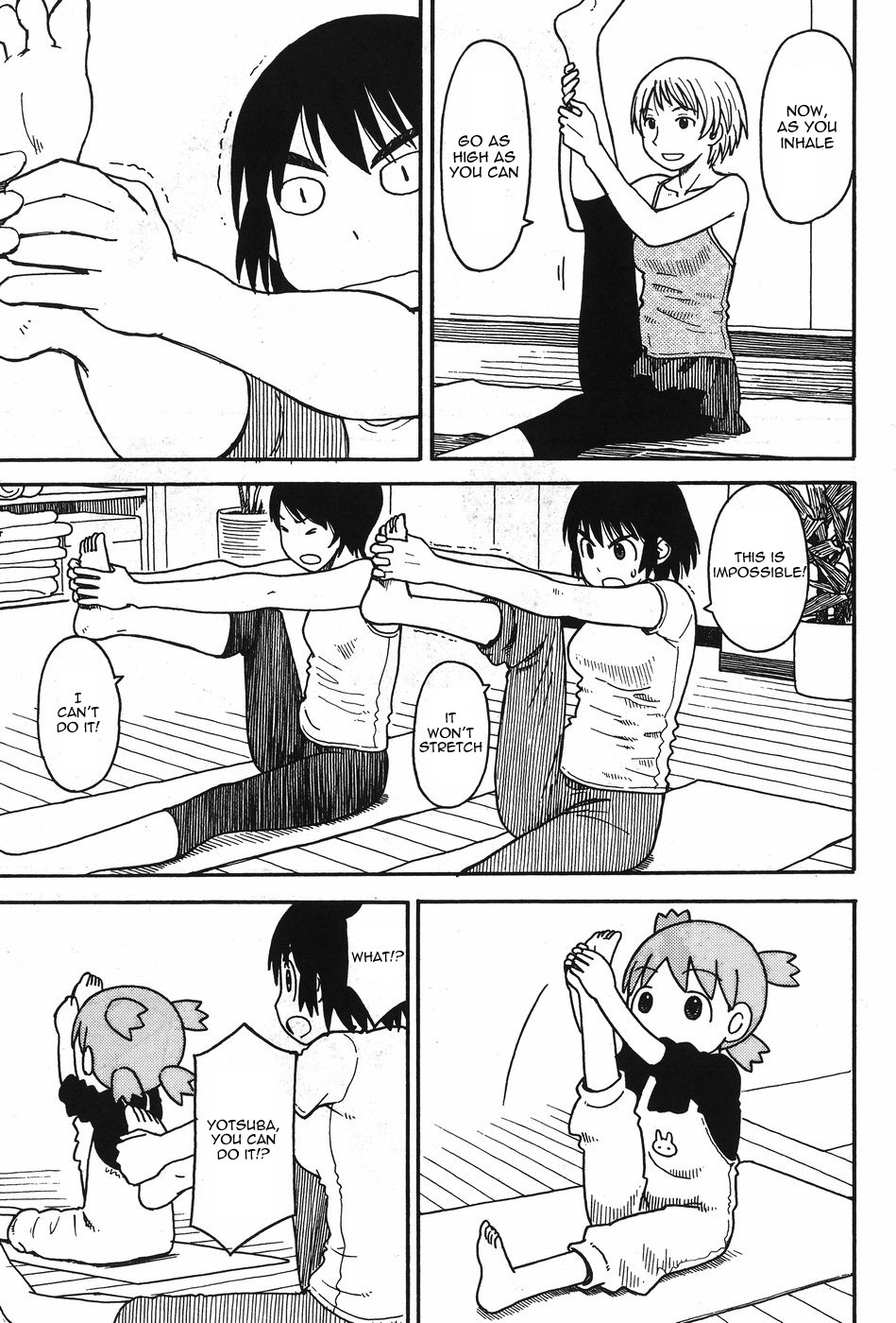 Yotsubato! Chapter 92 page 21 - Chapter 92: Yotsuba & Yoga