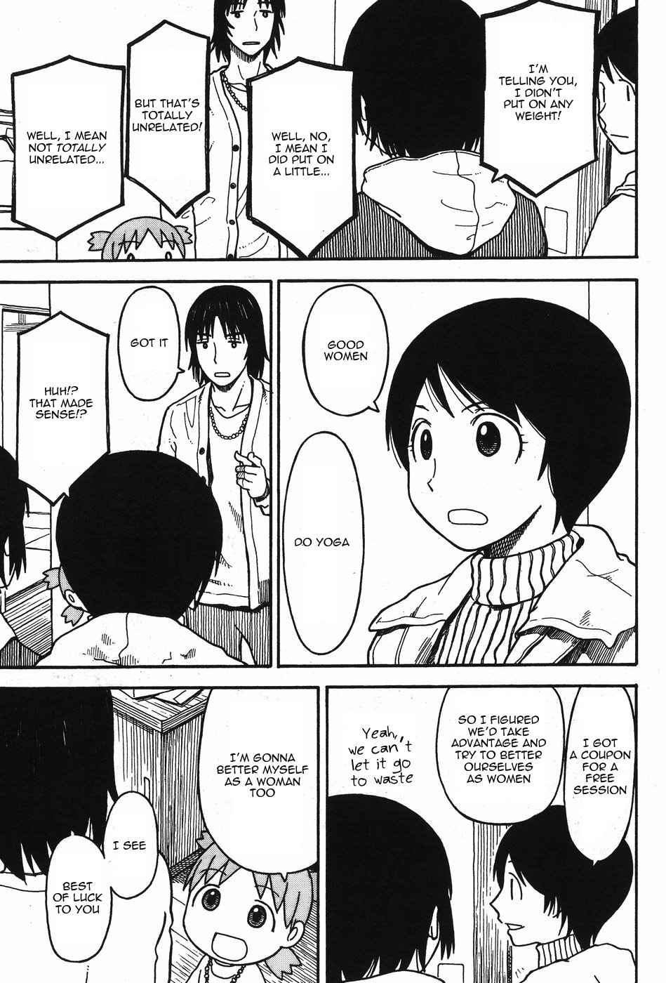Yotsubato! Chapter 92 page 7 - Chapter 92: Yotsuba & Yoga