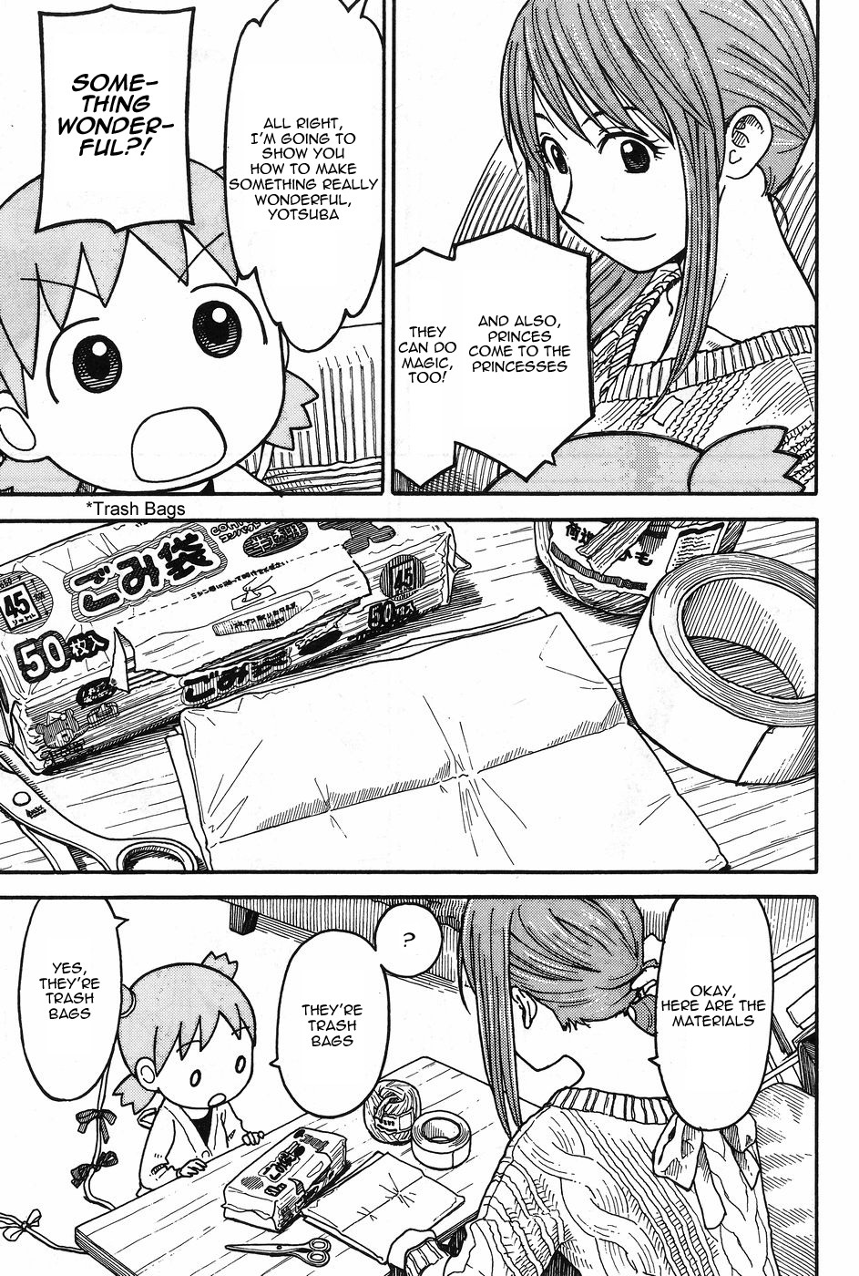 Yotsubato! Chapter 93 page 17 - Chapter 93: Yotsuba and Princesses