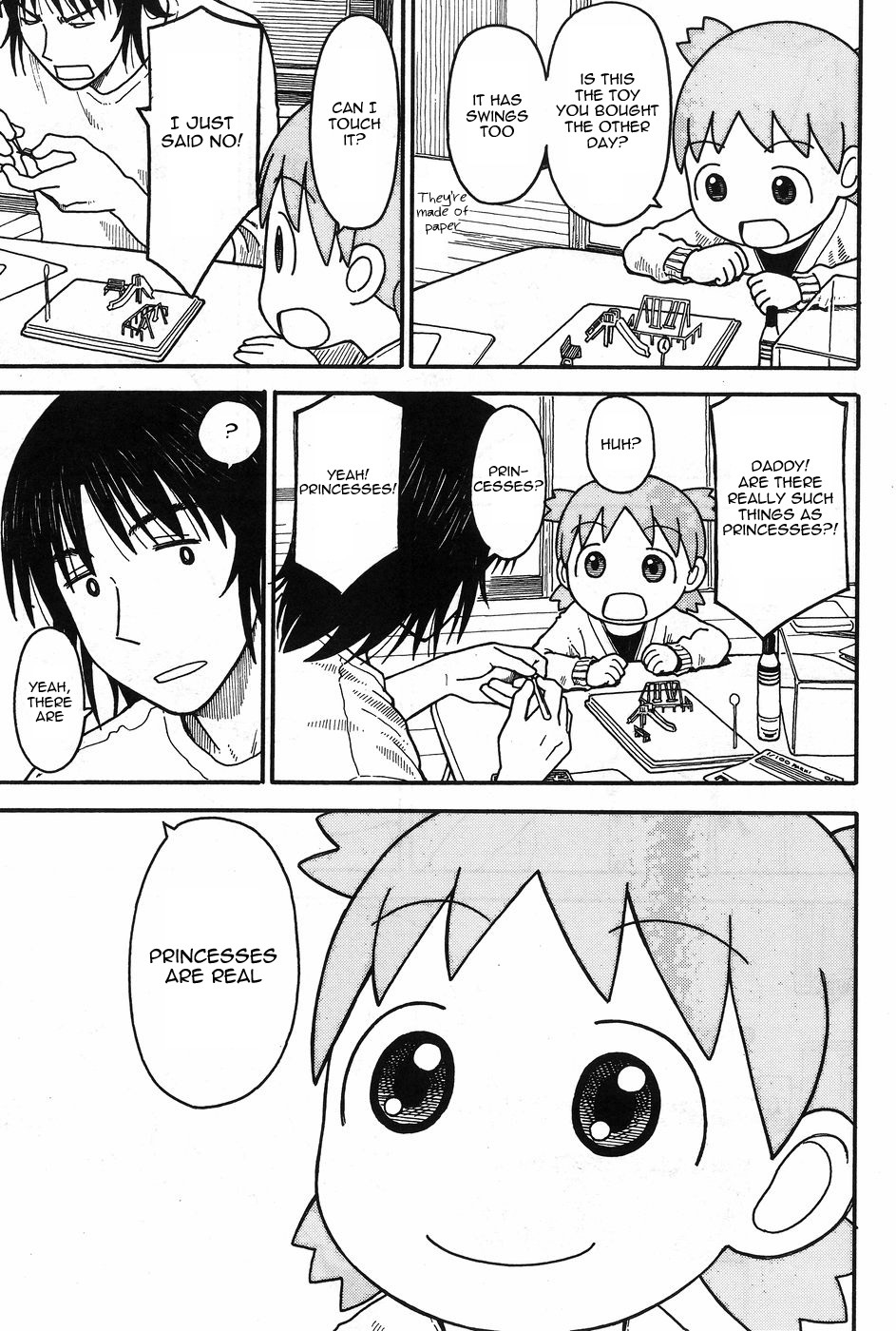 Yotsubato! Chapter 93 page 5 - Chapter 93: Yotsuba and Princesses