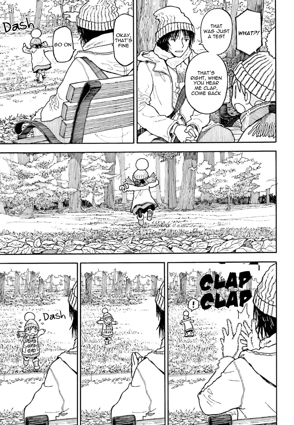 Yotsubato! Chapter 96.1 page 9 - Chapter 96.1: Yotsuba and The Park (Part 1)