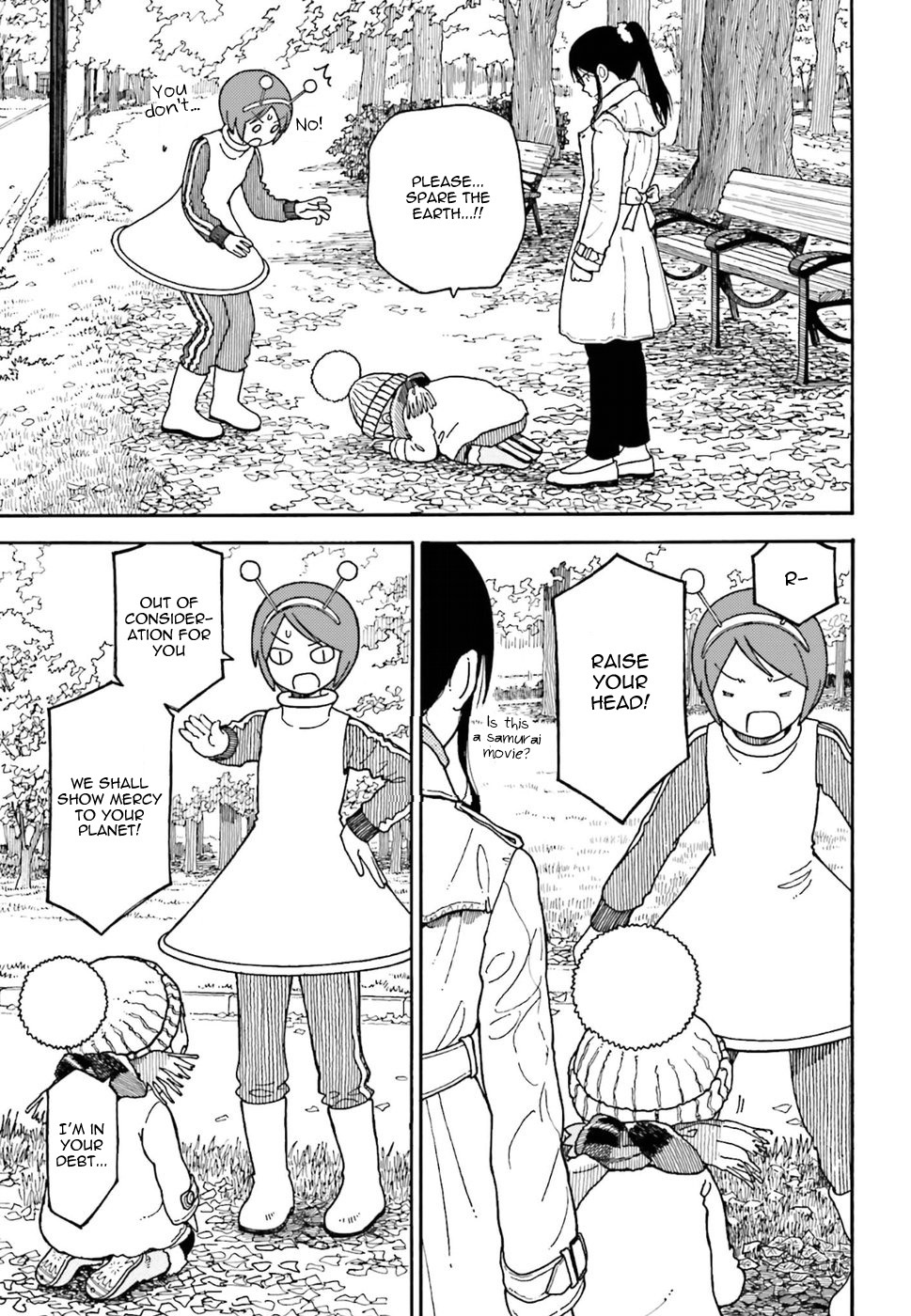 Yotsubato! Chapter 96.2 page 11 - Chapter 96.2: Yotsuba and The Park (Part 2)