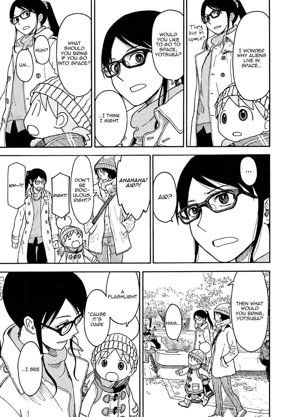 Yotsubato! Chapter 96.2 page 13 - Chapter 96.2: Yotsuba and The Park (Part 2)