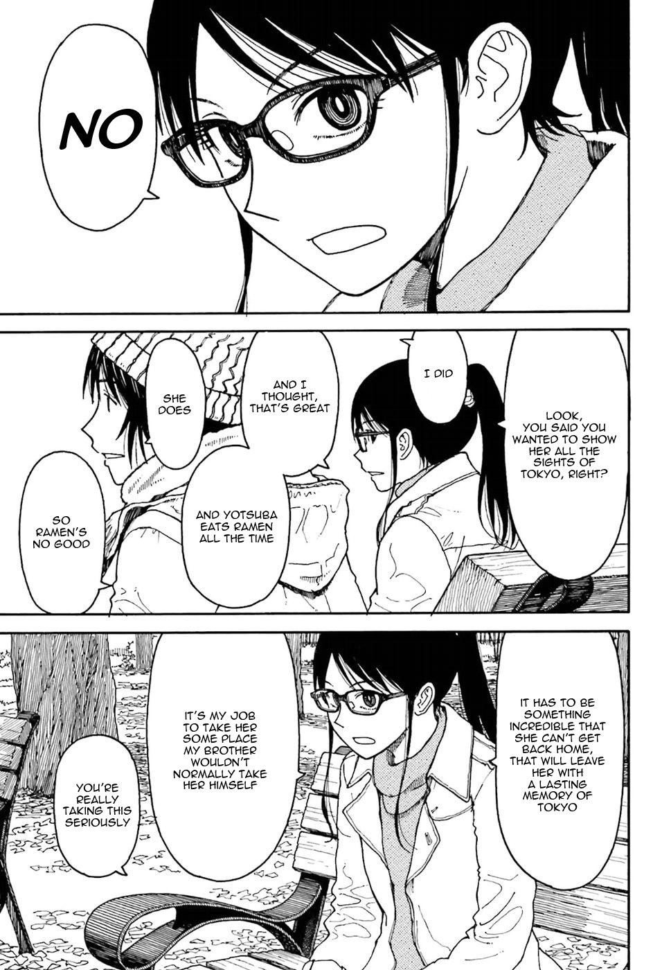 Yotsubato! Chapter 96.2 page 3 - Chapter 96.2: Yotsuba and The Park (Part 2)