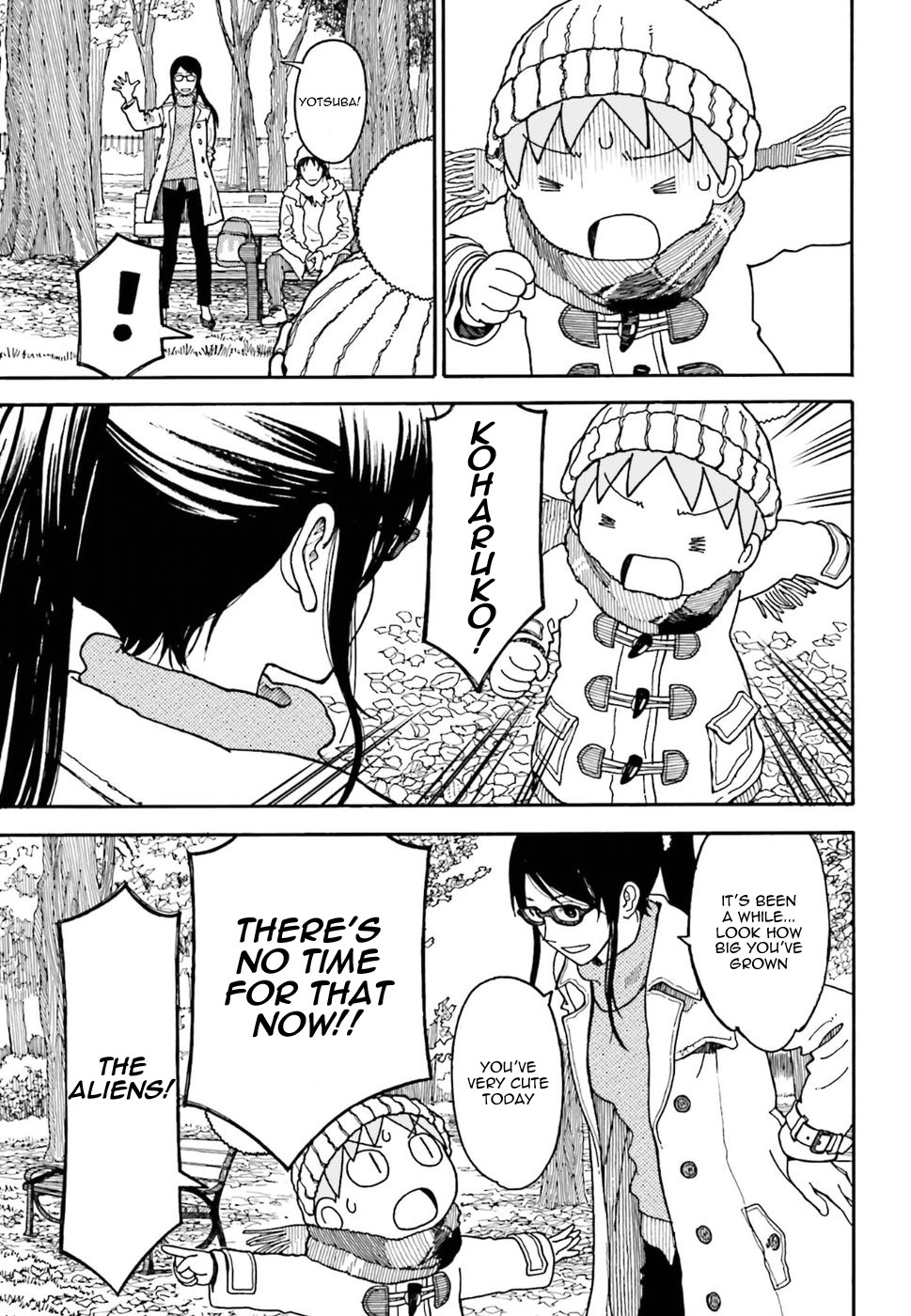 Yotsubato! Chapter 96.2 page 7 - Chapter 96.2: Yotsuba and The Park (Part 2)