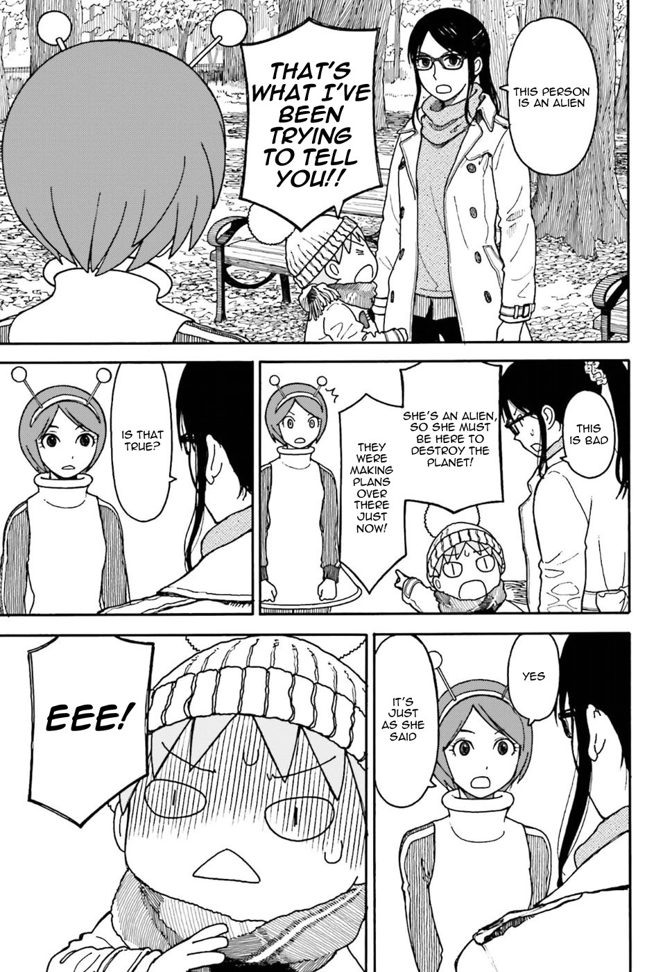 Yotsubato! Chapter 96.2 page 9 - Chapter 96.2: Yotsuba and The Park (Part 2)