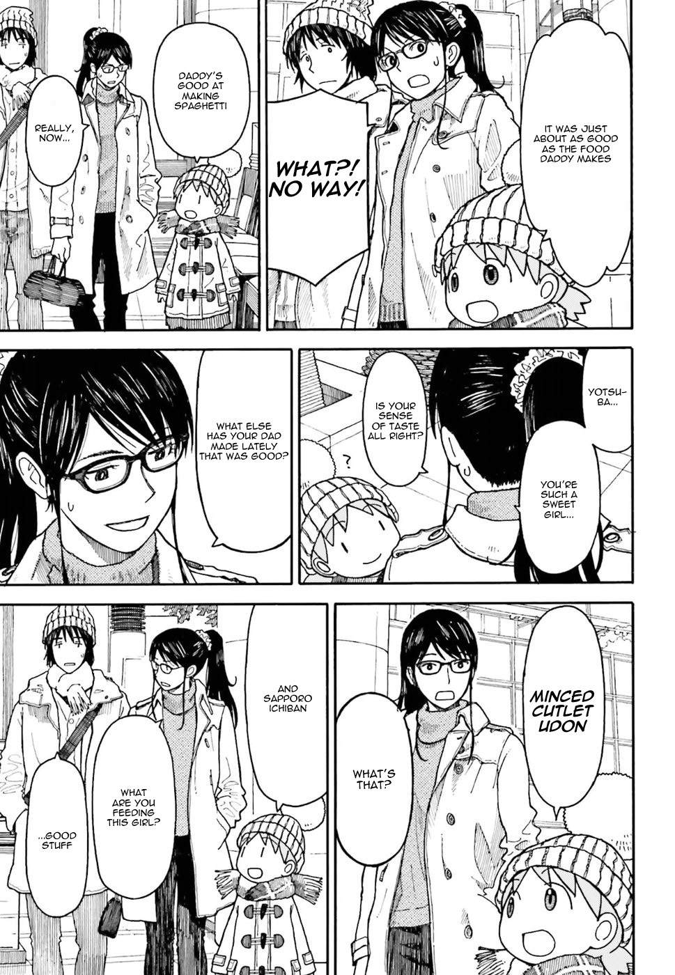 Yotsubato! Chapter 97.3 page 3 - Chapter 97.3: Lunch With Yotsuba (Part 3)