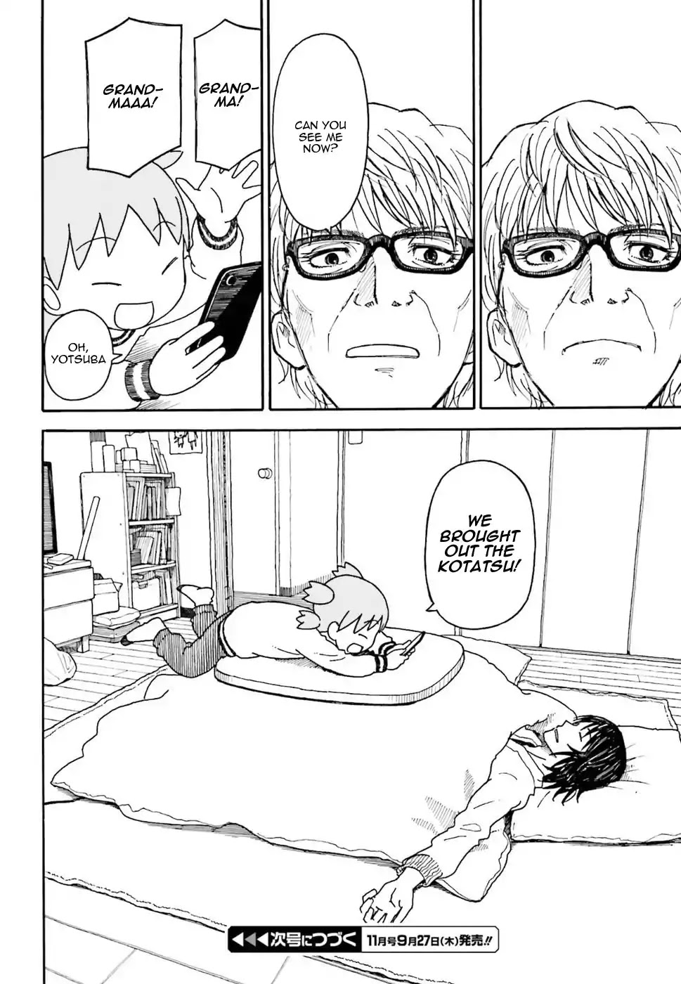 Yotsubato! Chapter 98 page 18 - Chapter 98: Yotsuba and Socks