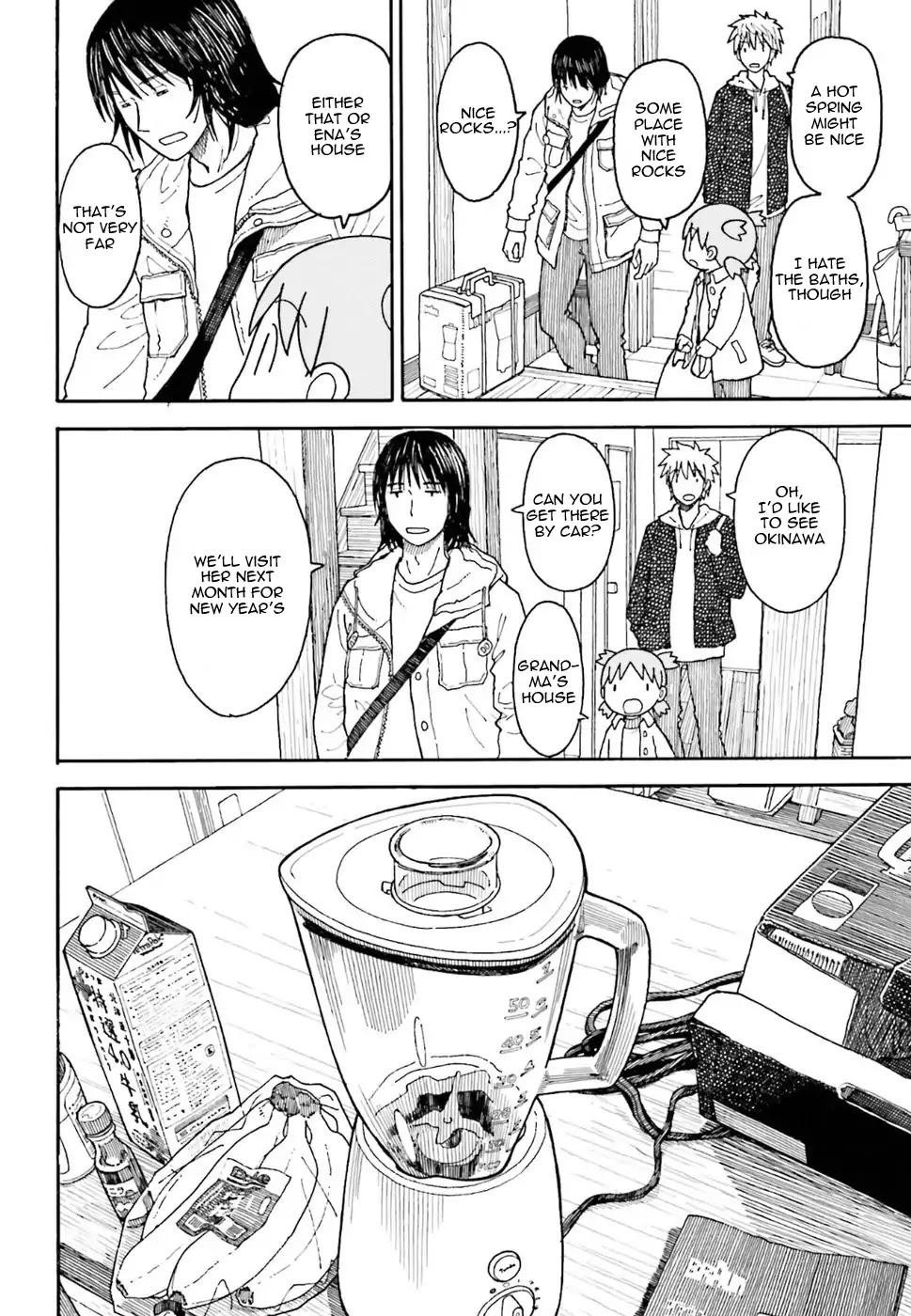 Yotsubato! Chapter 99 page 14 - Chapter 99: Yotsuba and Banana Smoothies