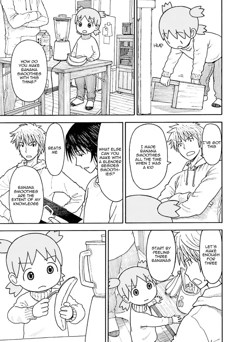 Yotsubato! Chapter 99 page 15 - Chapter 99: Yotsuba and Banana Smoothies