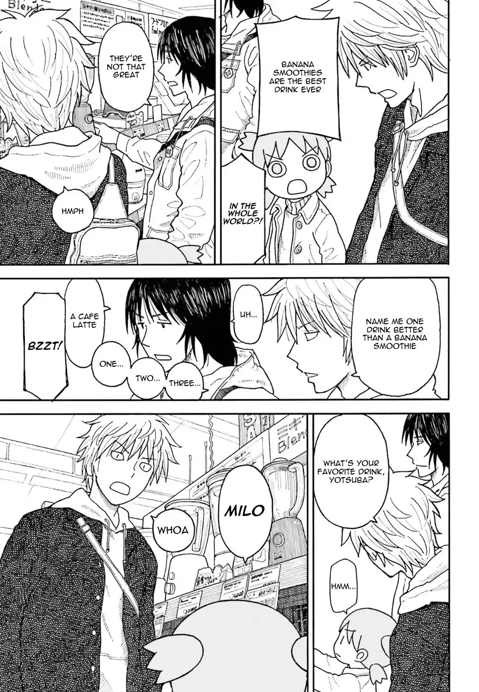 Yotsubato! Chapter 99 page 7 - Chapter 99: Yotsuba and Banana Smoothies