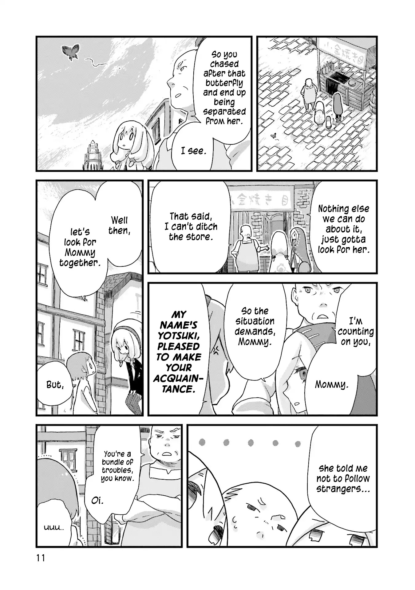 Yotsukoto Chapter 1 page 13 - Chapter 1