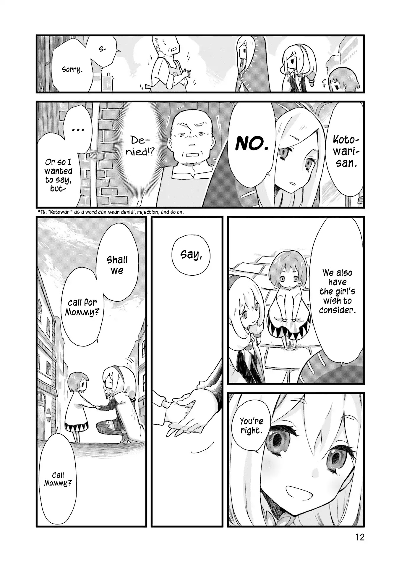 Yotsukoto Chapter 1 page 14 - Chapter 1