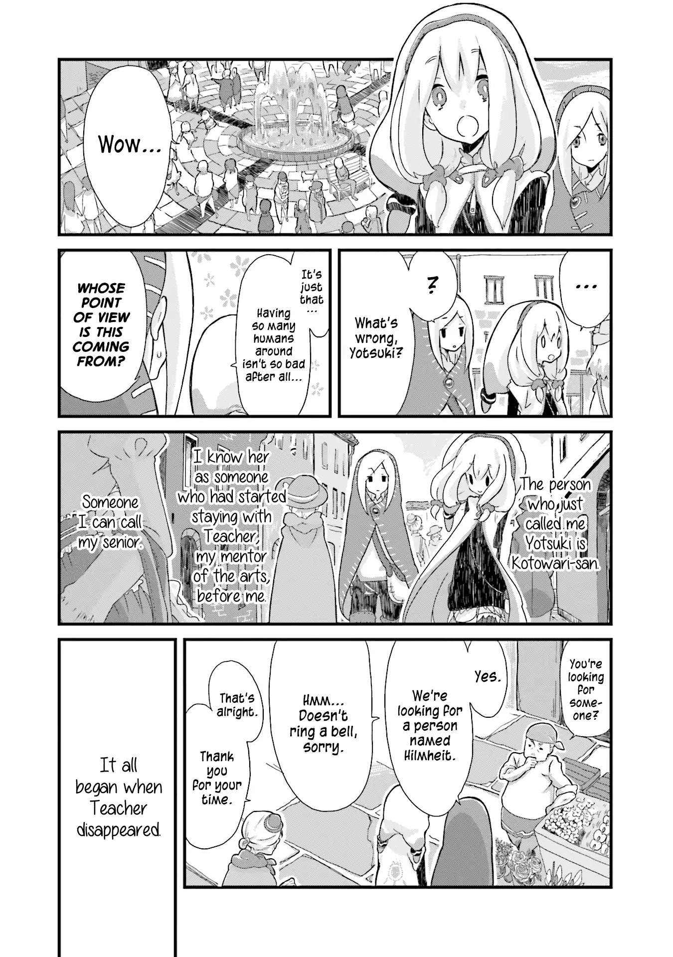 Yotsukoto Chapter 1 page 7 - Chapter 1