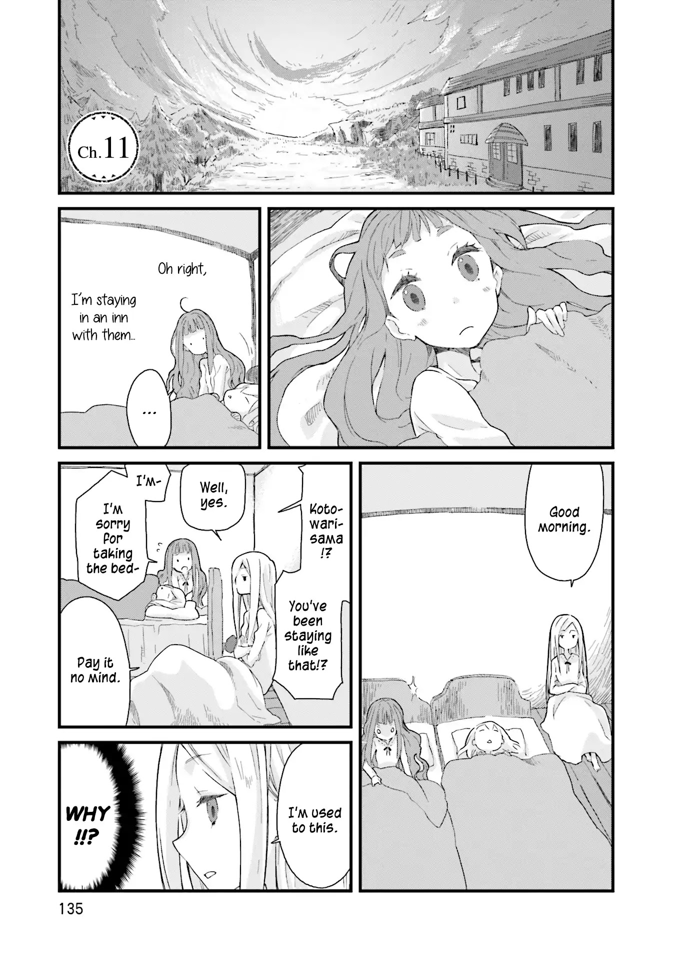 Yotsukoto Chapter 11 page 1 - Chapter 11