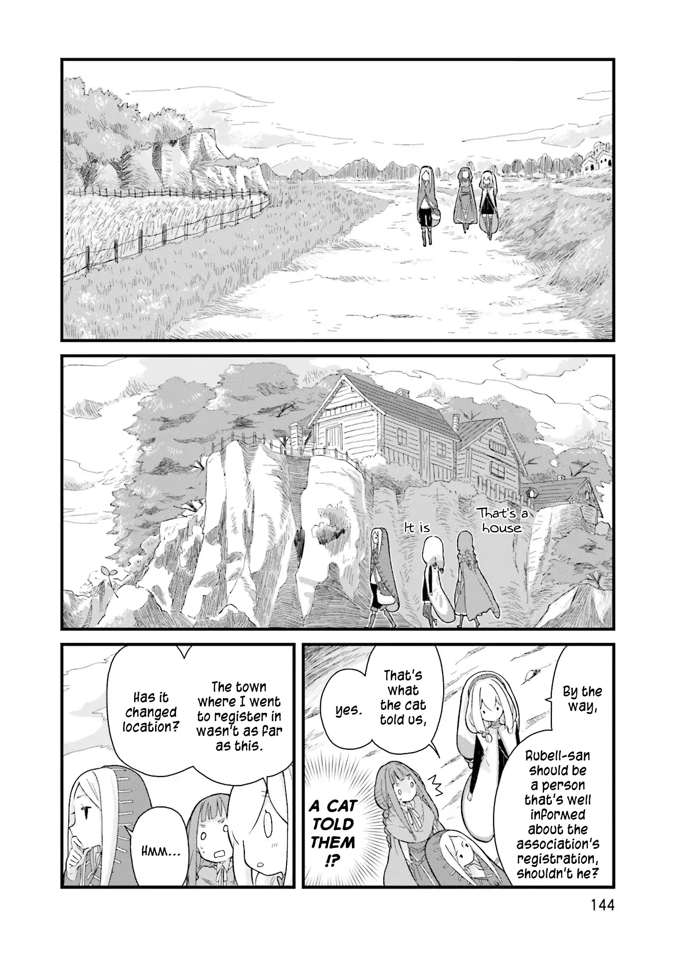 Yotsukoto Chapter 11 page 10 - Chapter 11
