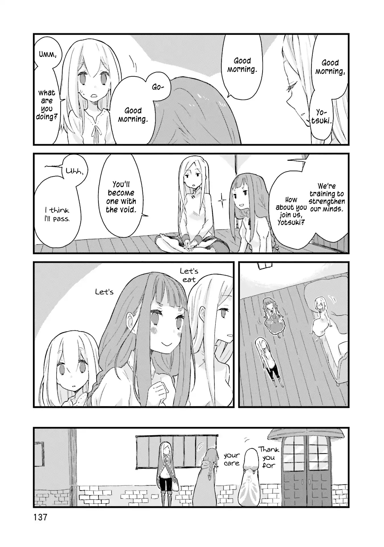Yotsukoto Chapter 11 page 3 - Chapter 11