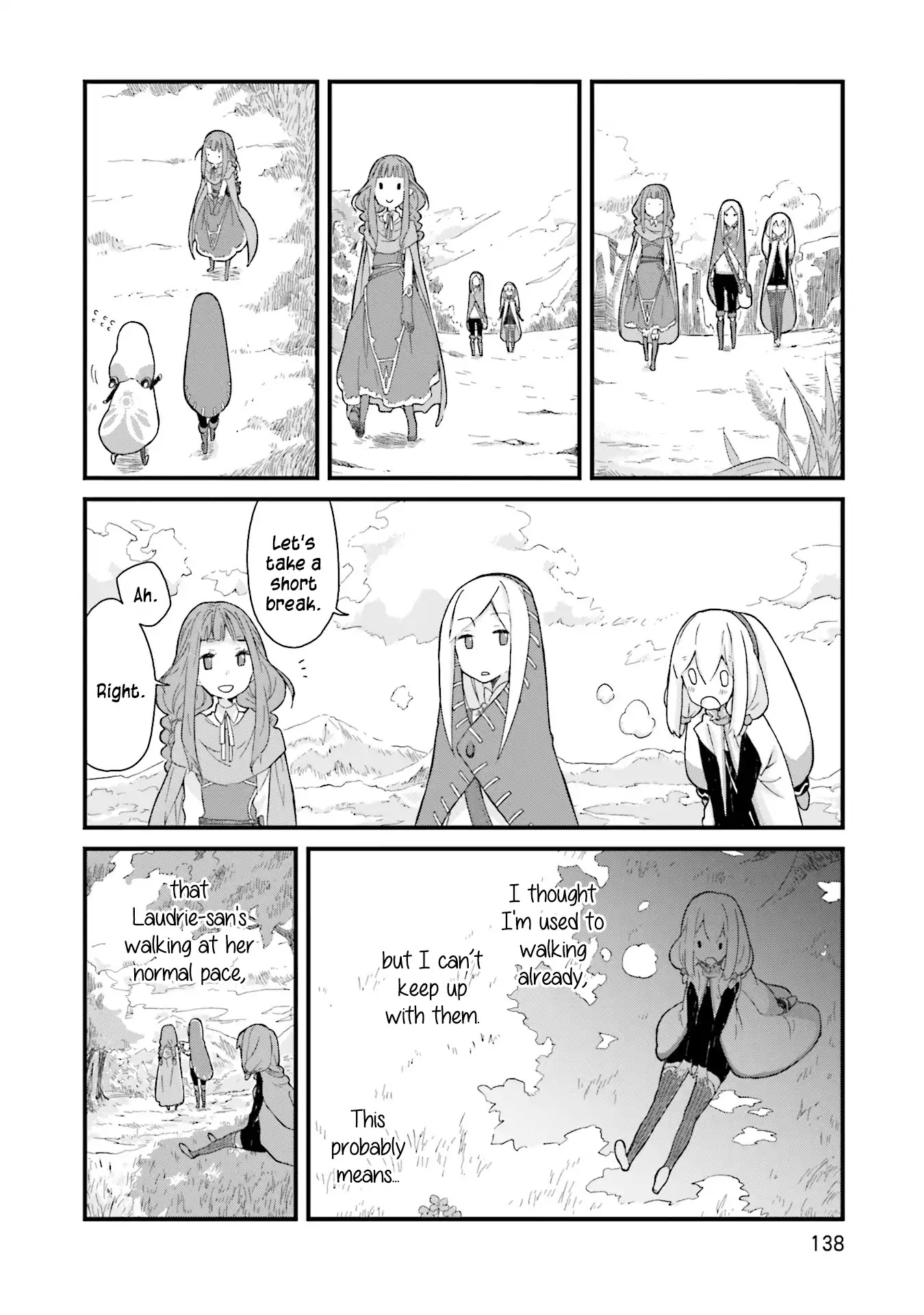 Yotsukoto Chapter 11 page 4 - Chapter 11