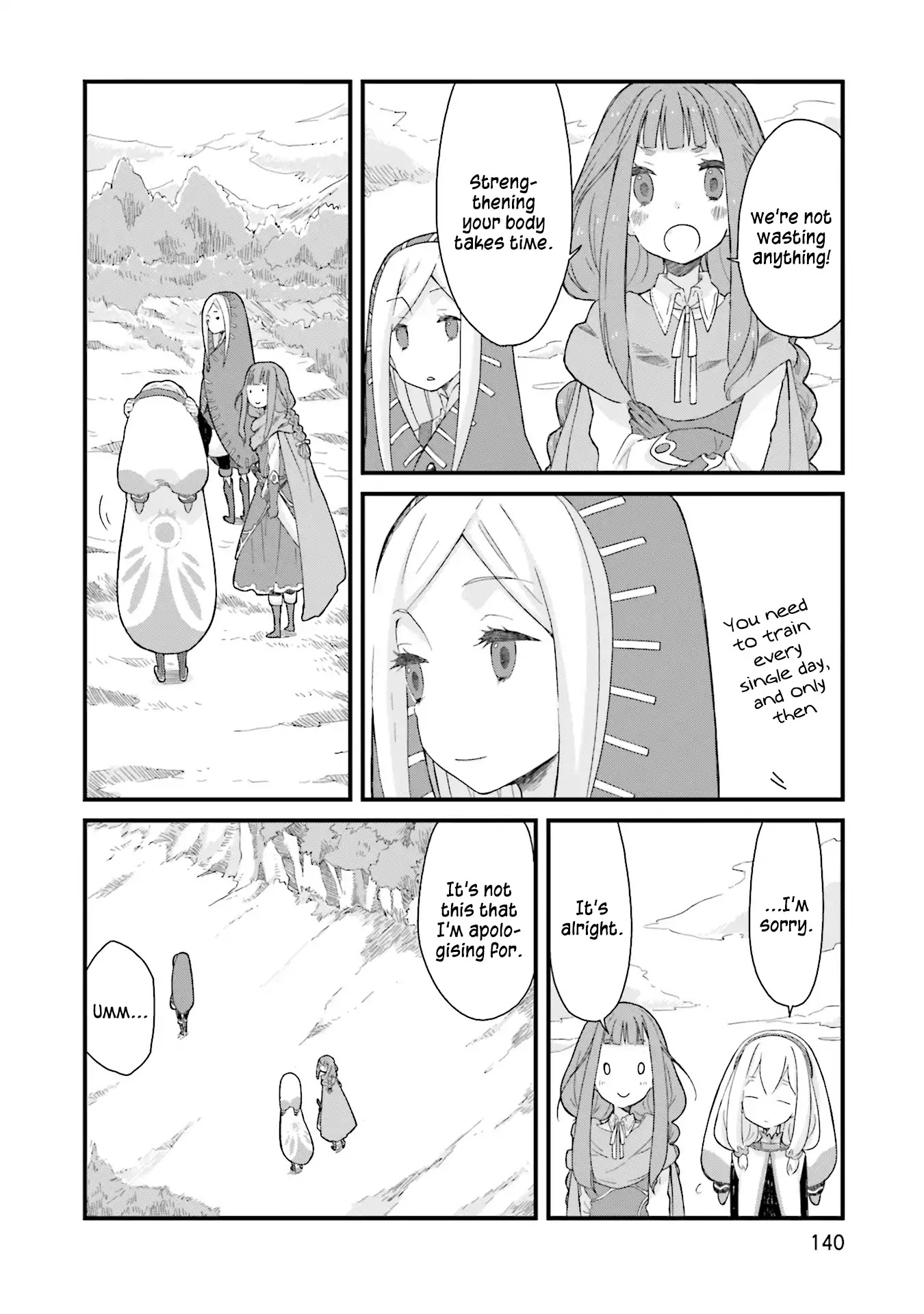 Yotsukoto Chapter 11 page 6 - Chapter 11