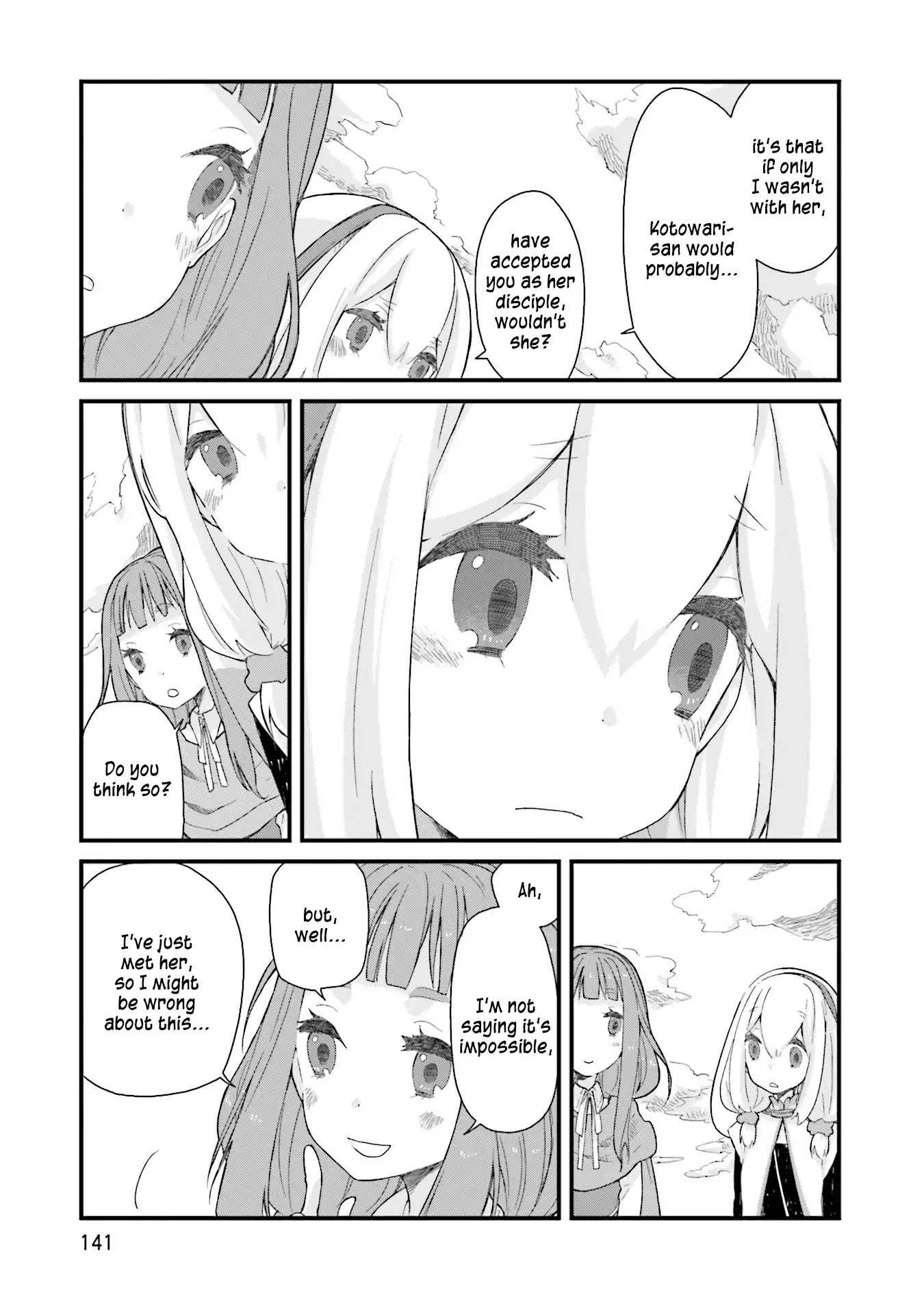 Yotsukoto Chapter 11 page 7 - Chapter 11