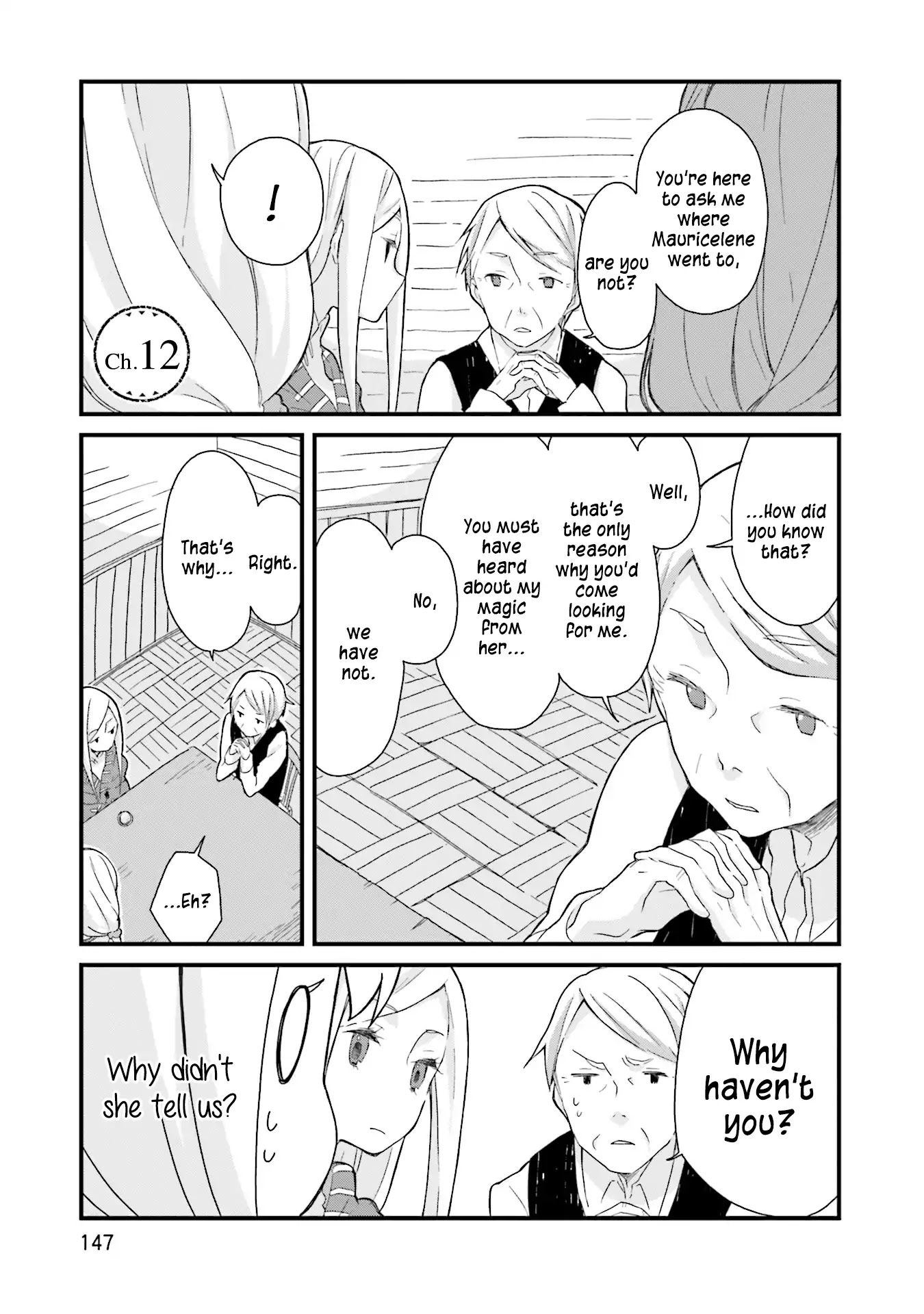 Yotsukoto Chapter 12 page 1 - Chapter 12