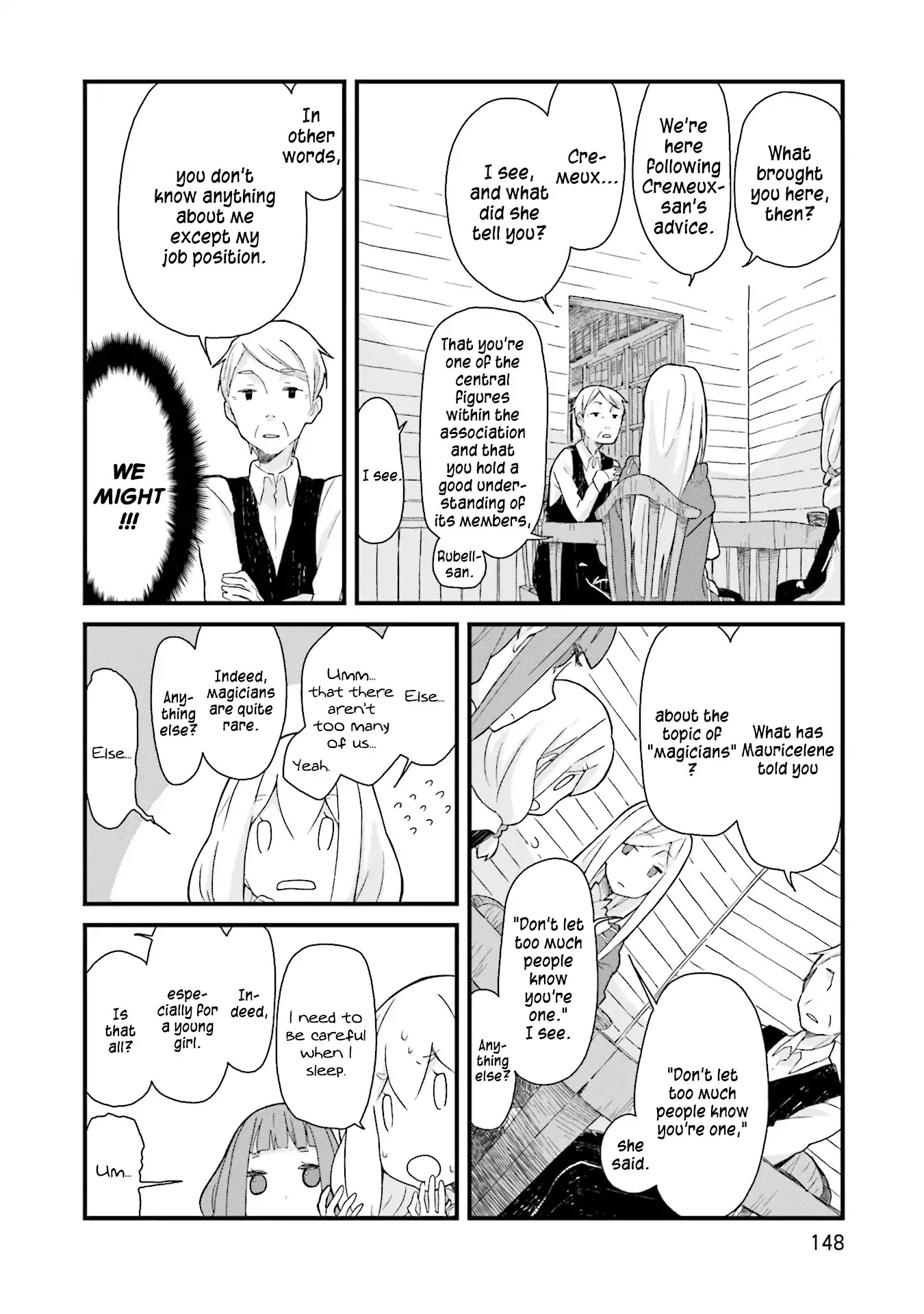 Yotsukoto Chapter 12 page 2 - Chapter 12