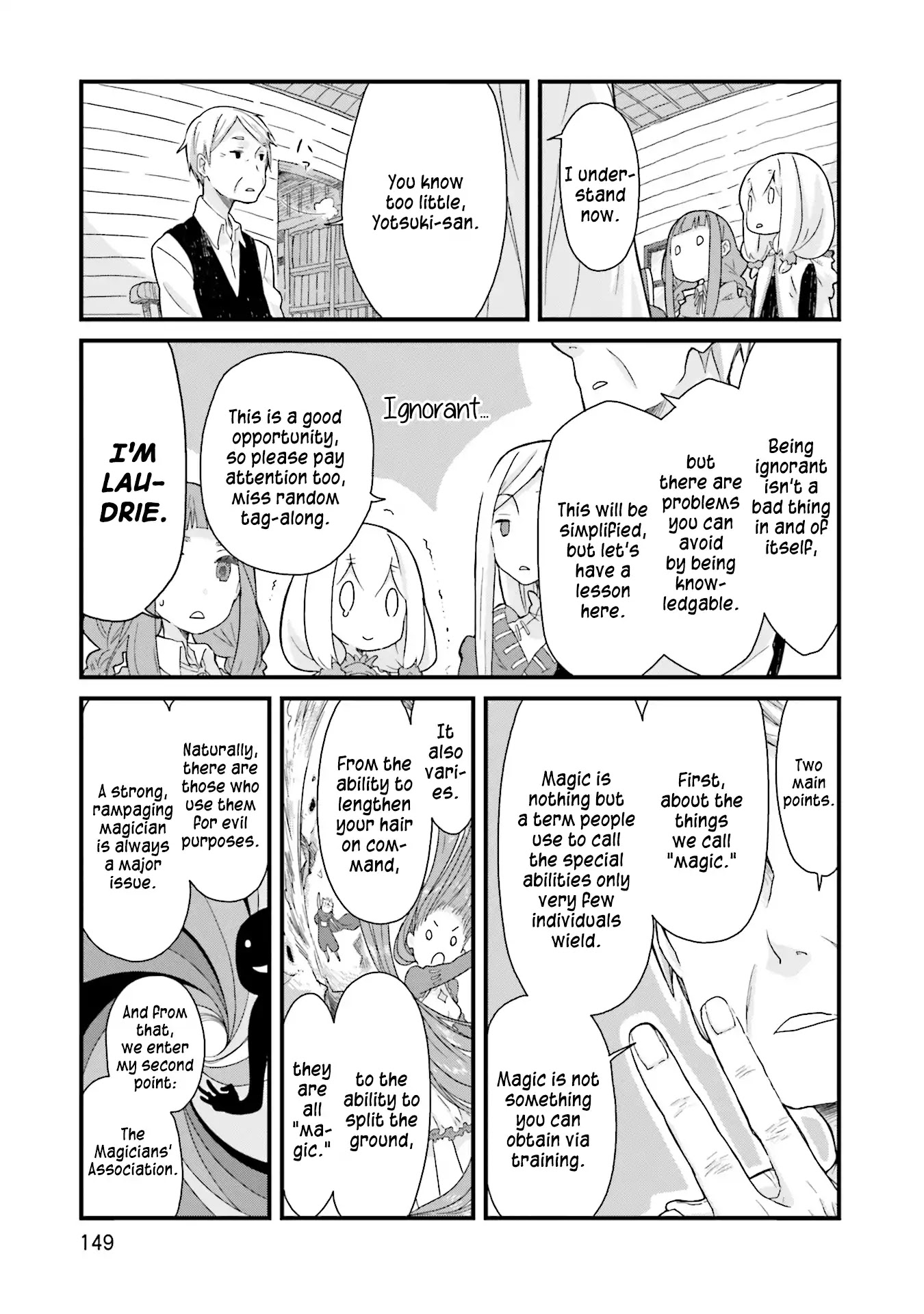 Yotsukoto Chapter 12 page 3 - Chapter 12