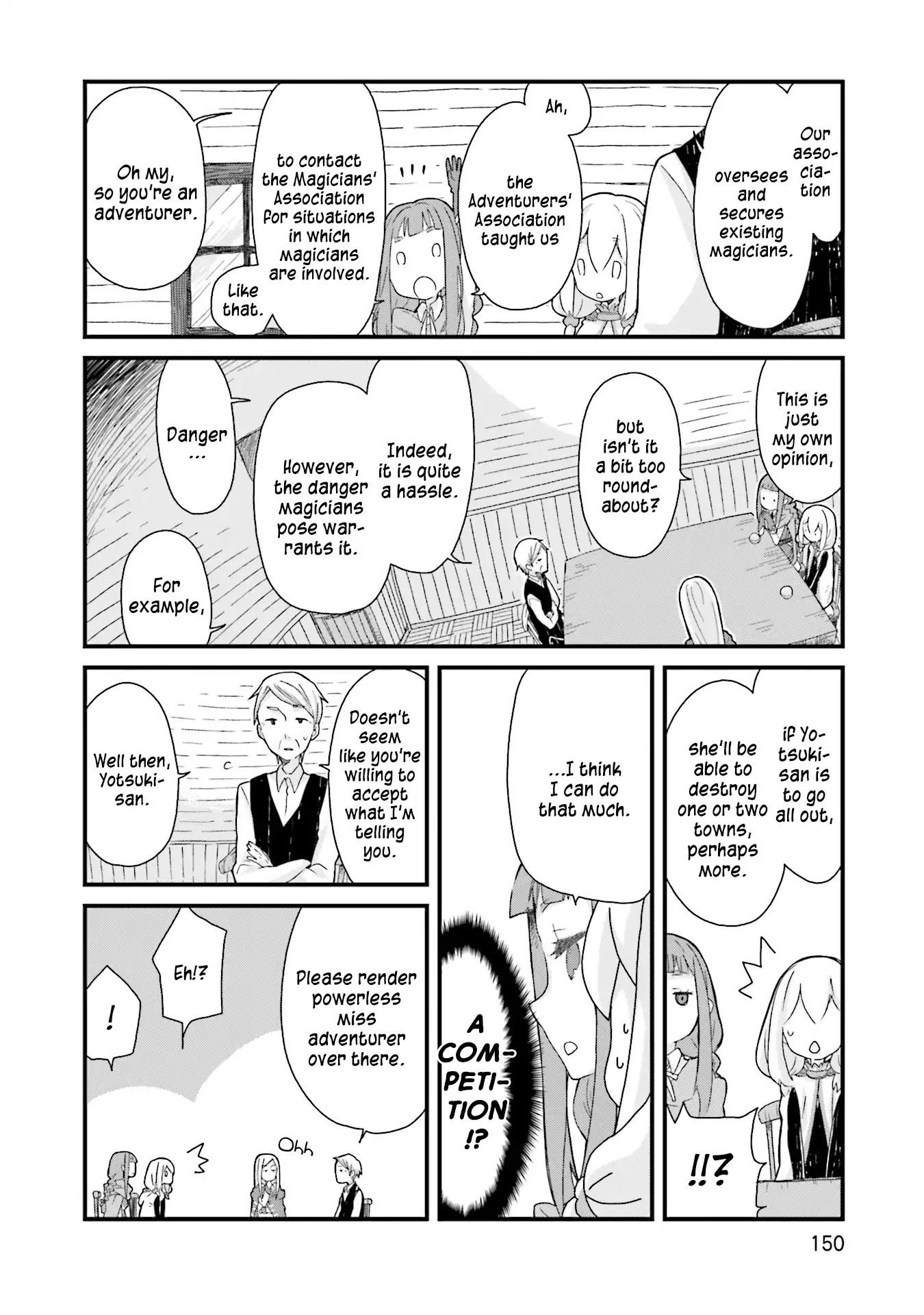 Yotsukoto Chapter 12 page 4 - Chapter 12