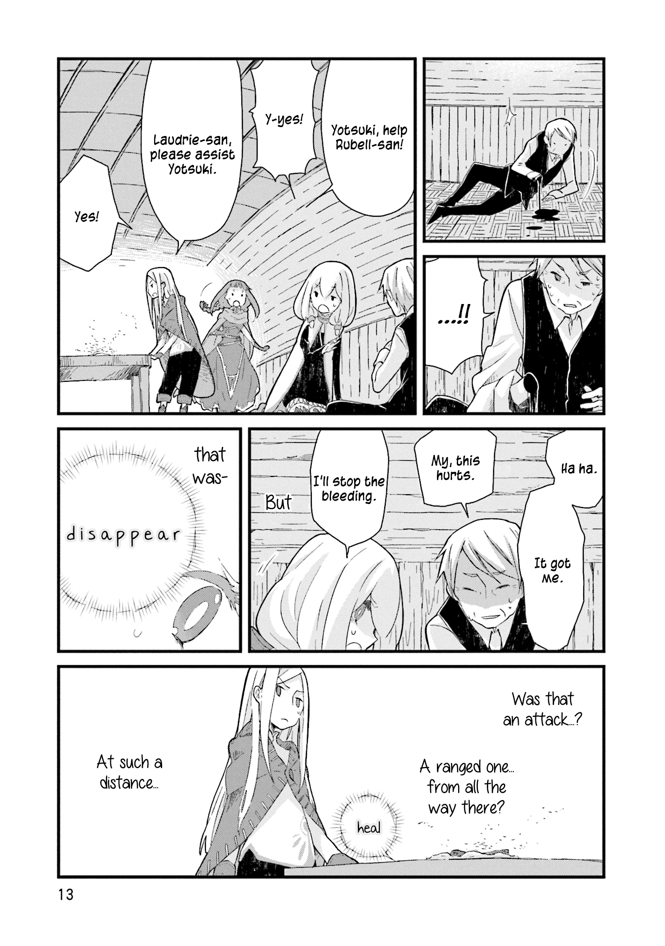 Yotsukoto Chapter 13 page 15 - Chapter 13