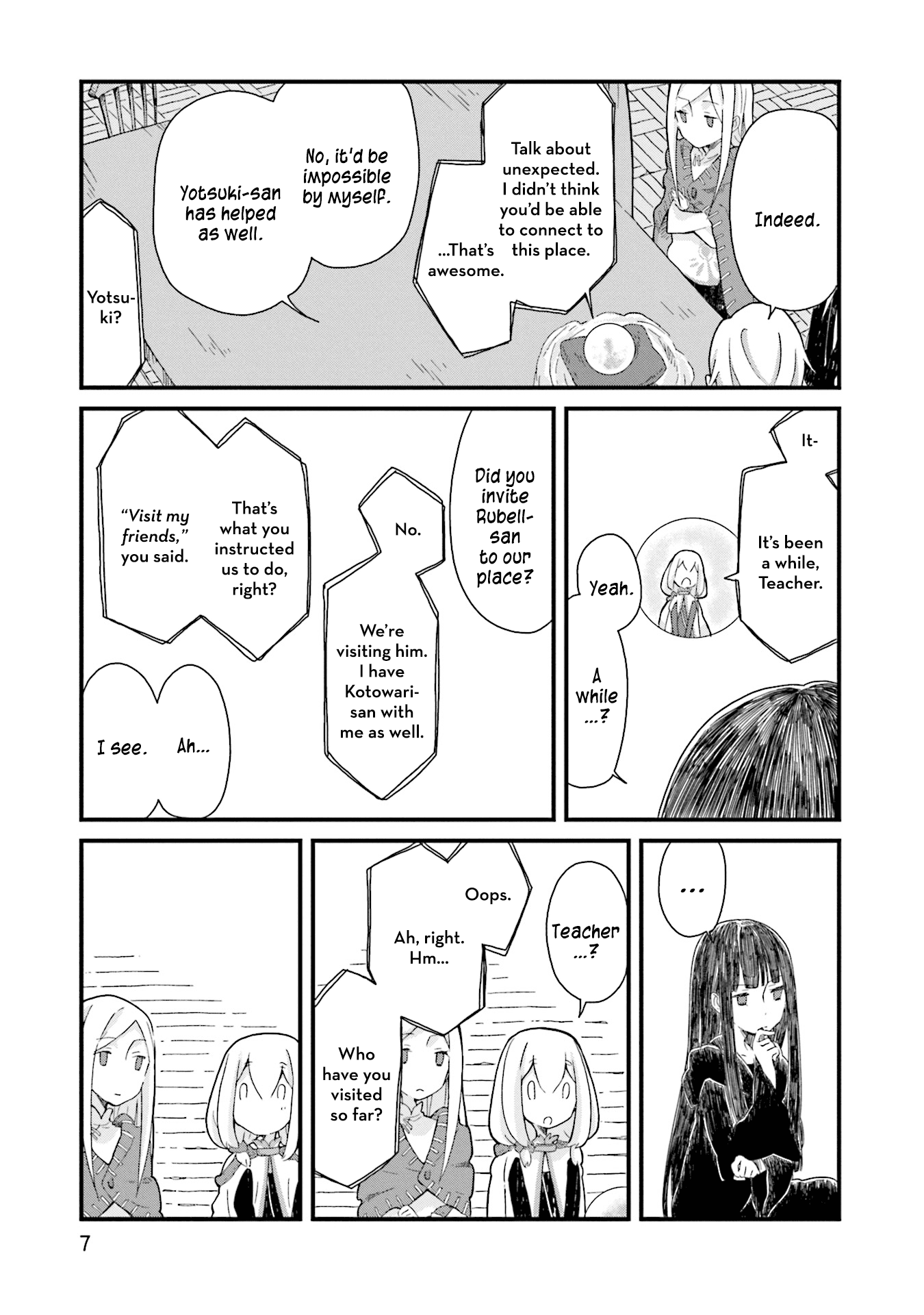 Yotsukoto Chapter 13 page 9 - Chapter 13
