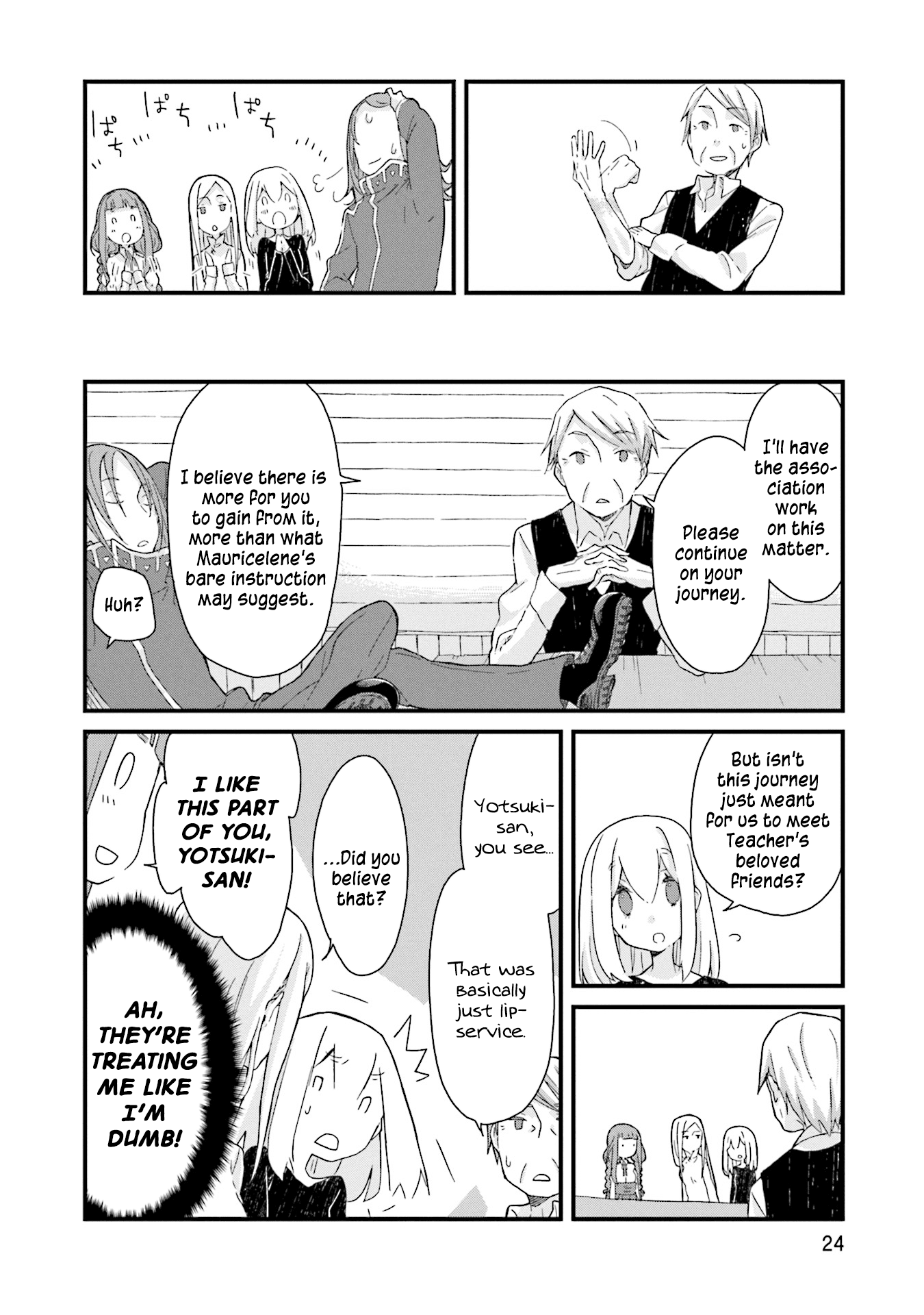 Yotsukoto Chapter 14 page 10 - Chapter 14
