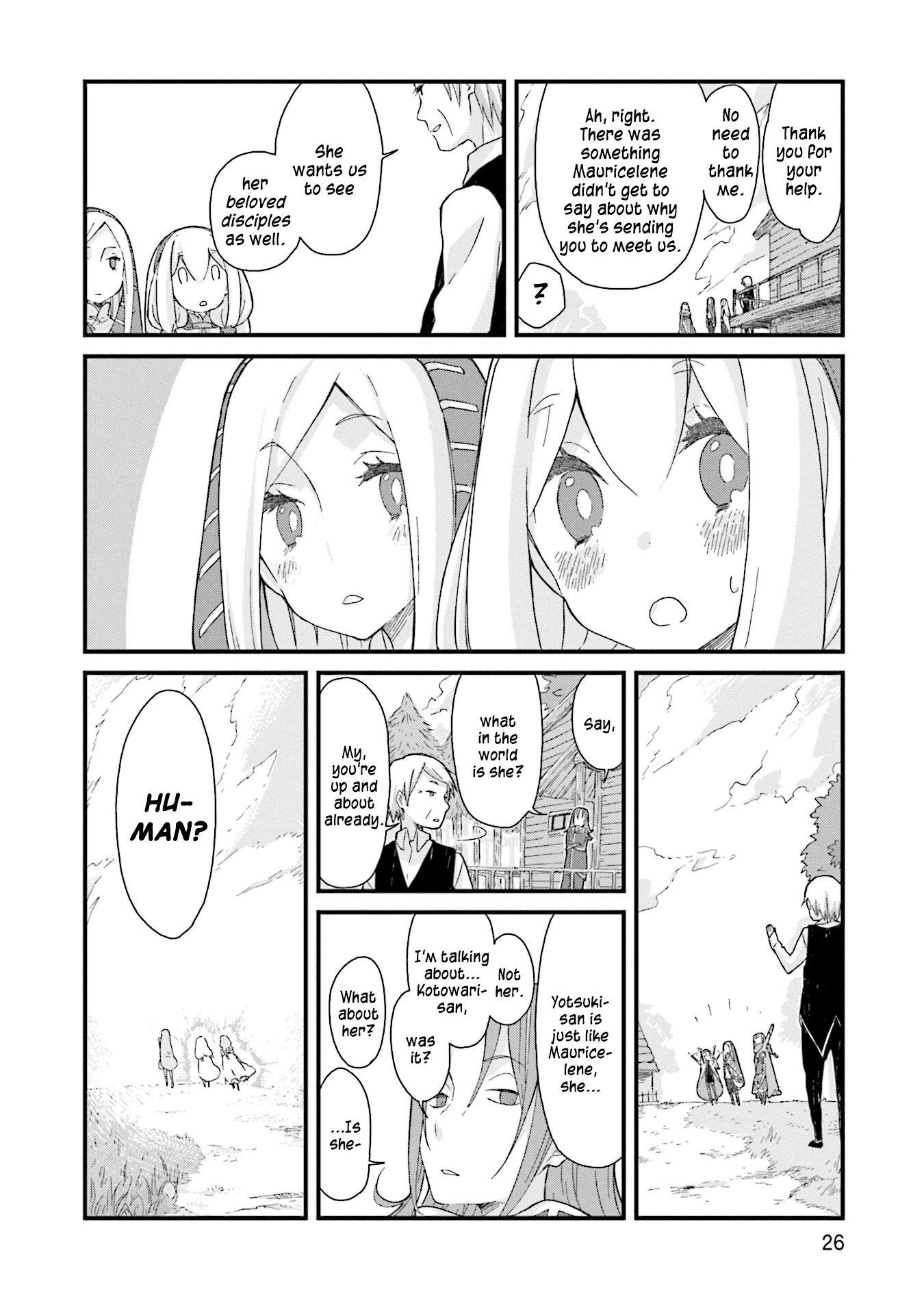 Yotsukoto Chapter 14 page 12 - Chapter 14