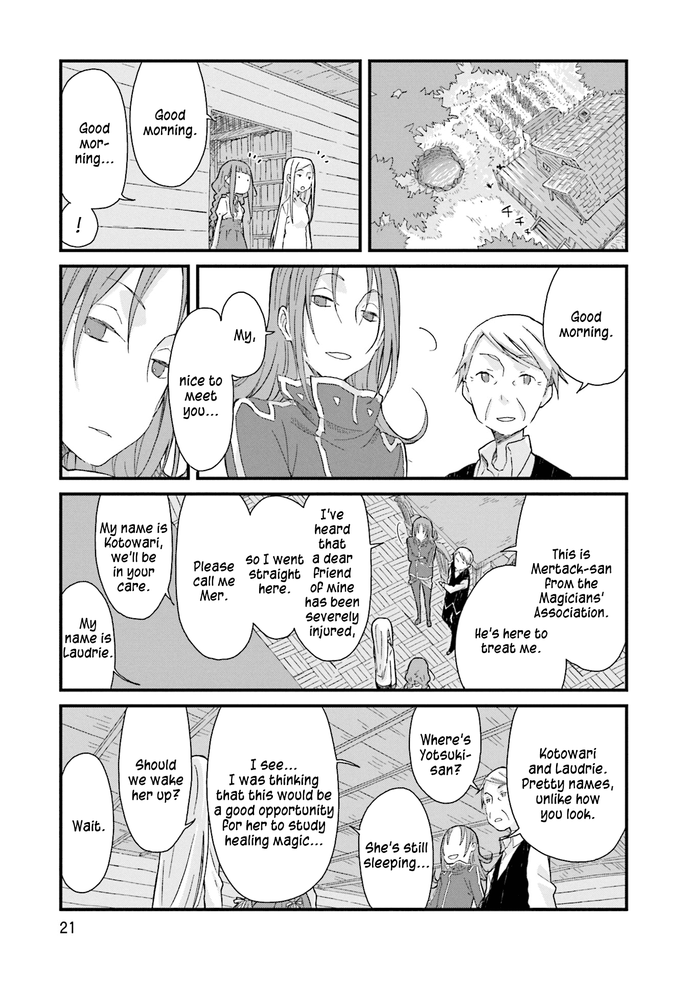 Yotsukoto Chapter 14 page 7 - Chapter 14